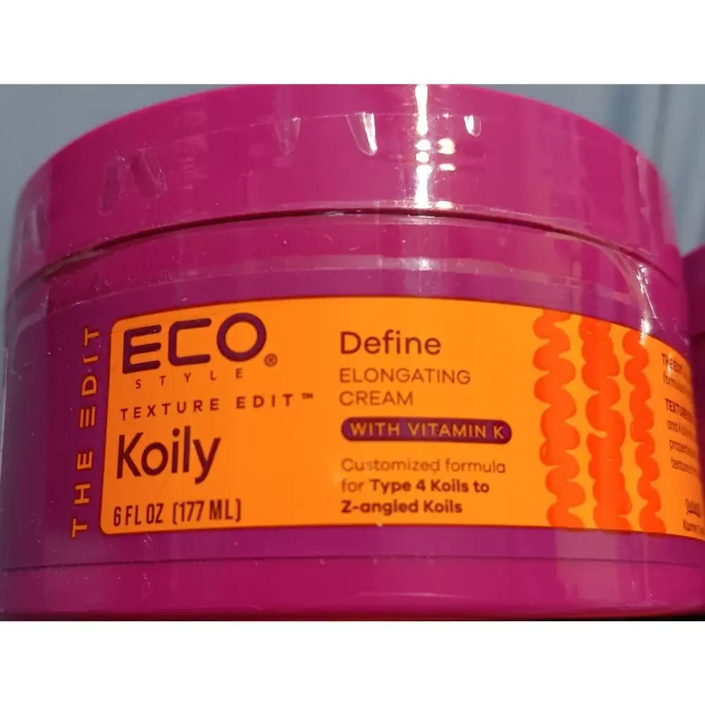 ECO The Edit Koily Items NEW (2) Defining Creams 6 oz (2) Smoothing Butters 8 oz